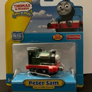 Thomas & Friends Take-n-Play die cast metal Peter Sam engine